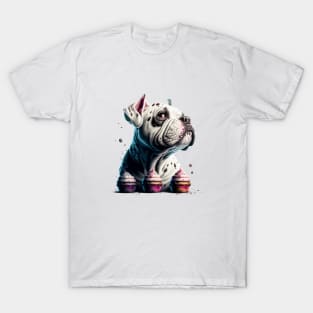 Dog and Cupcakes T-Shirt